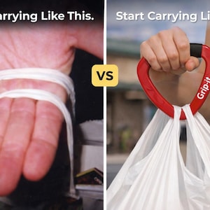 Hand Saver for Carrying Bags – Ergonomic Grocery Bag Handle