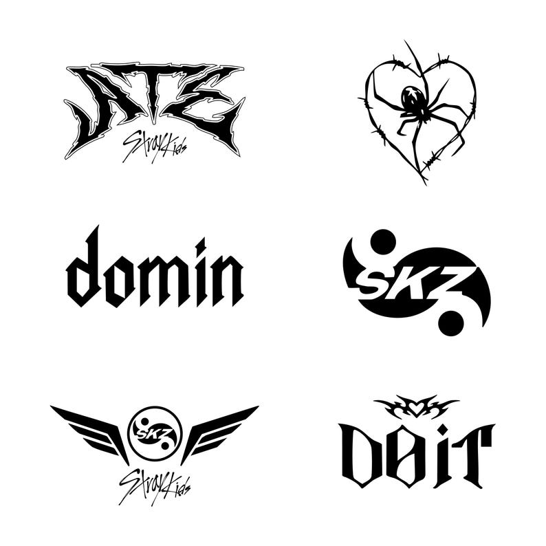 Strays Simbl Kpop Stray Kids Logos | Kpop Cut Files | SVG, PNG and EPS File Instant ...
