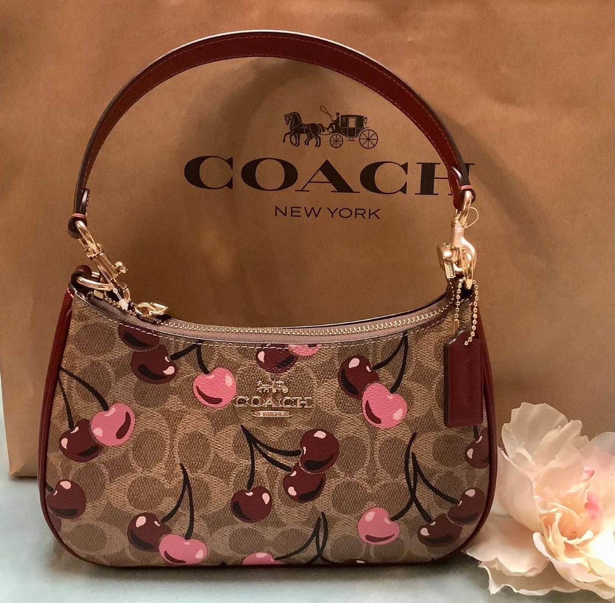 Vintage Patchwork Coach Bag - Etsy