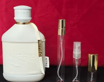 "Nitro White Parfum Dekanter ""Probe""."