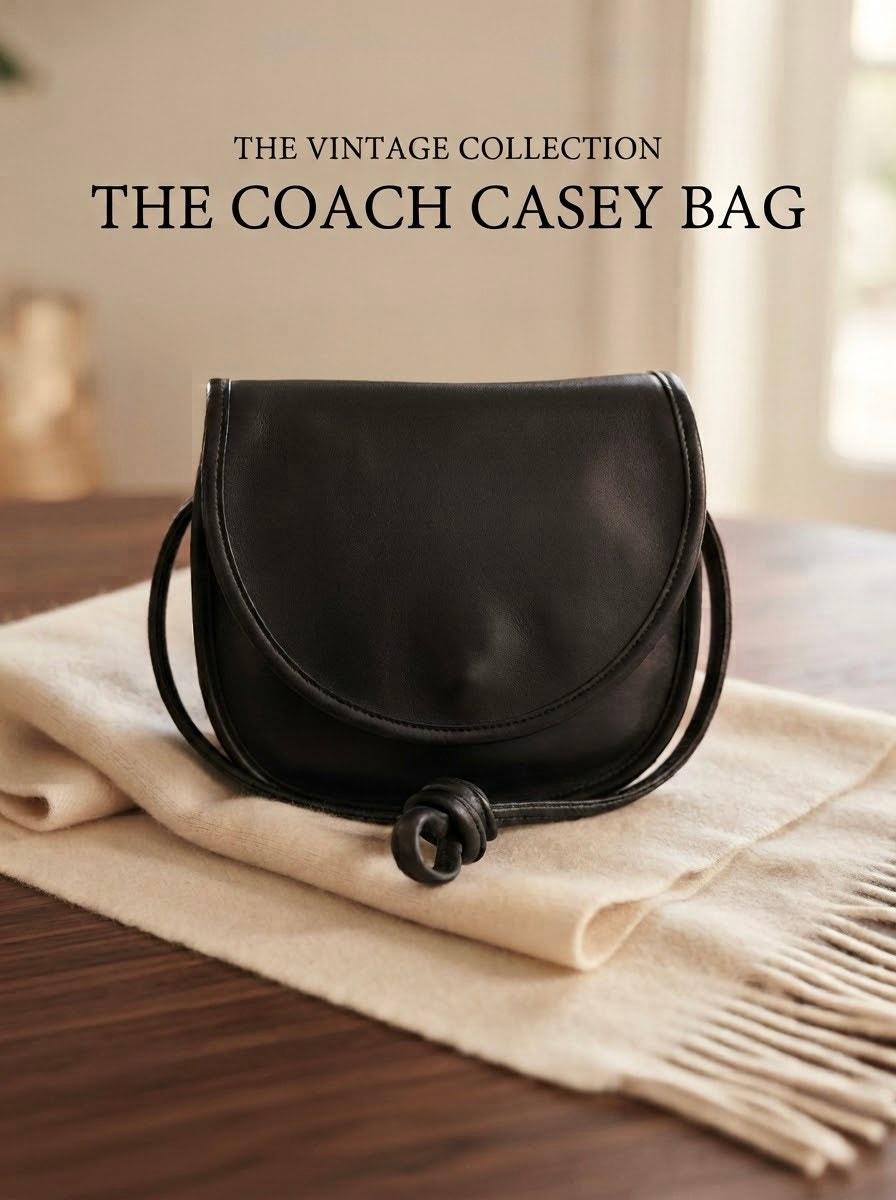 Vintage Coach Saddle Bag - Etsy