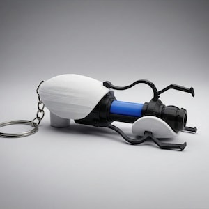 Portal Gun, Portal Keychain, Portal Prop | Portal 2 Merch, Aperture Science | Companion Cube, Portal Game, Half Life, Tf2, Gmod
