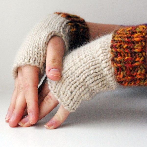 Autumn Fingerless Gloves