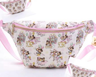 Disney Fantasyland Inspired Bum Bag: Mickey Minnie Park Crossbody Waist Bag
