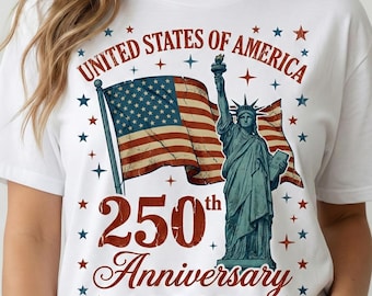 USA 250th Anniversary PNG, America 250 Emblem 1776-2026, Semiquincentennial Sublimation, Patriotic Badge, Vintage Flag, July 4th