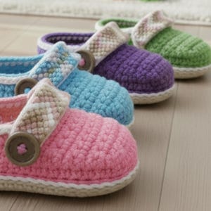 Baby Shoes Crochet Pattern PDF | Booties & Clogs Tutorial (Instant Download)