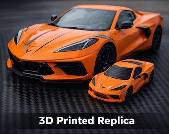 Custom 3D Printed Car Model | Personalized Vehicle Miniature | Unique Automotive Gift | Stylized Replica | Made From Your Photo
