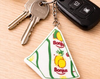 Lebanese Bonjus Keychain | Nostalgic Juice Carton Keychain | Cute Food Keychain | Lebanese Gift | Childhood Memory Gift