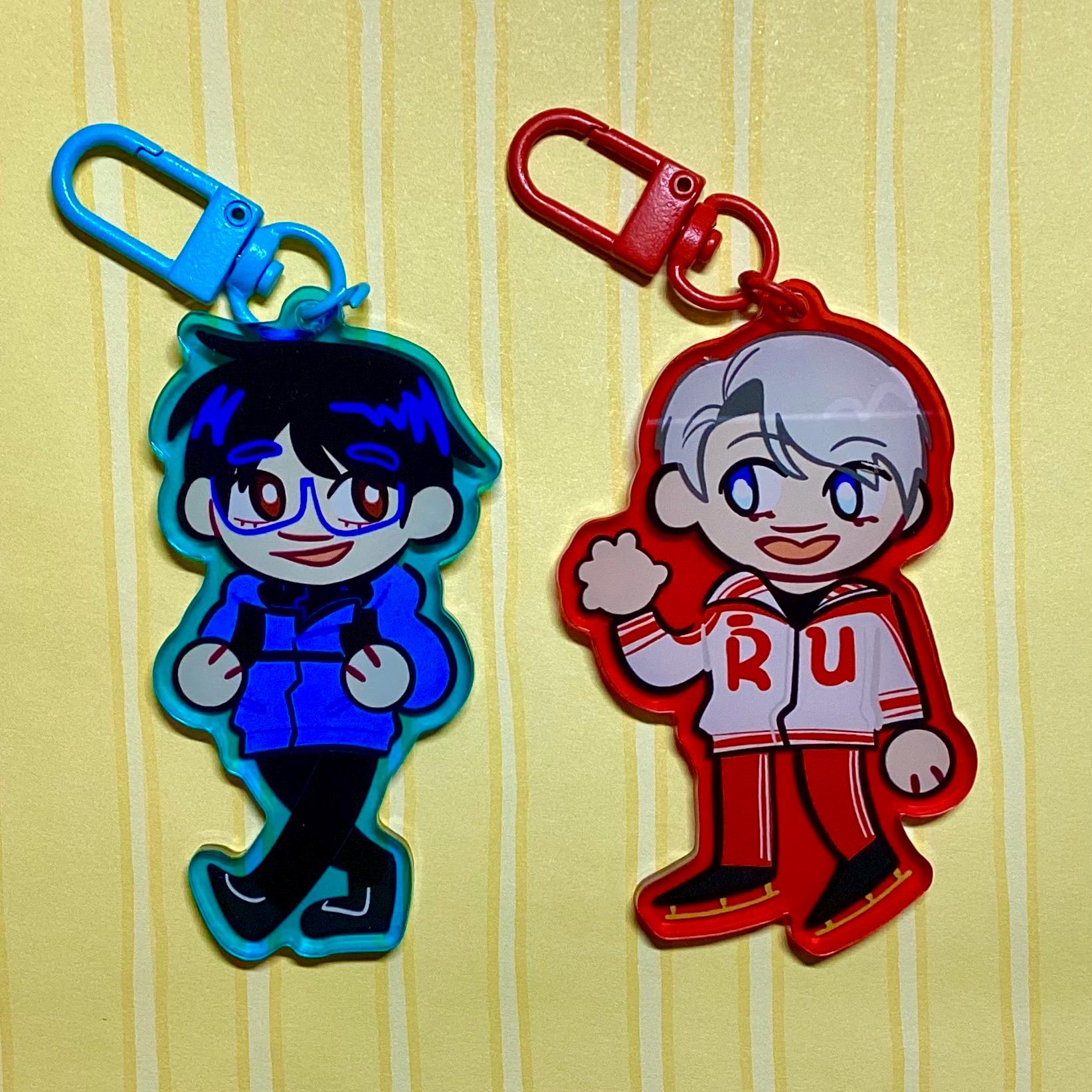 Yuri on Ice Keychain - Etsy