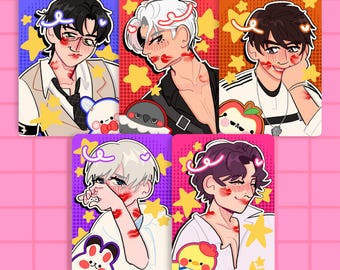 Love and Deepspace mini photocards 2”x3”