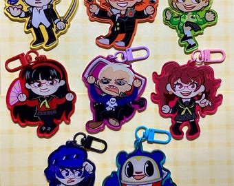Persona 4 double sided keychains