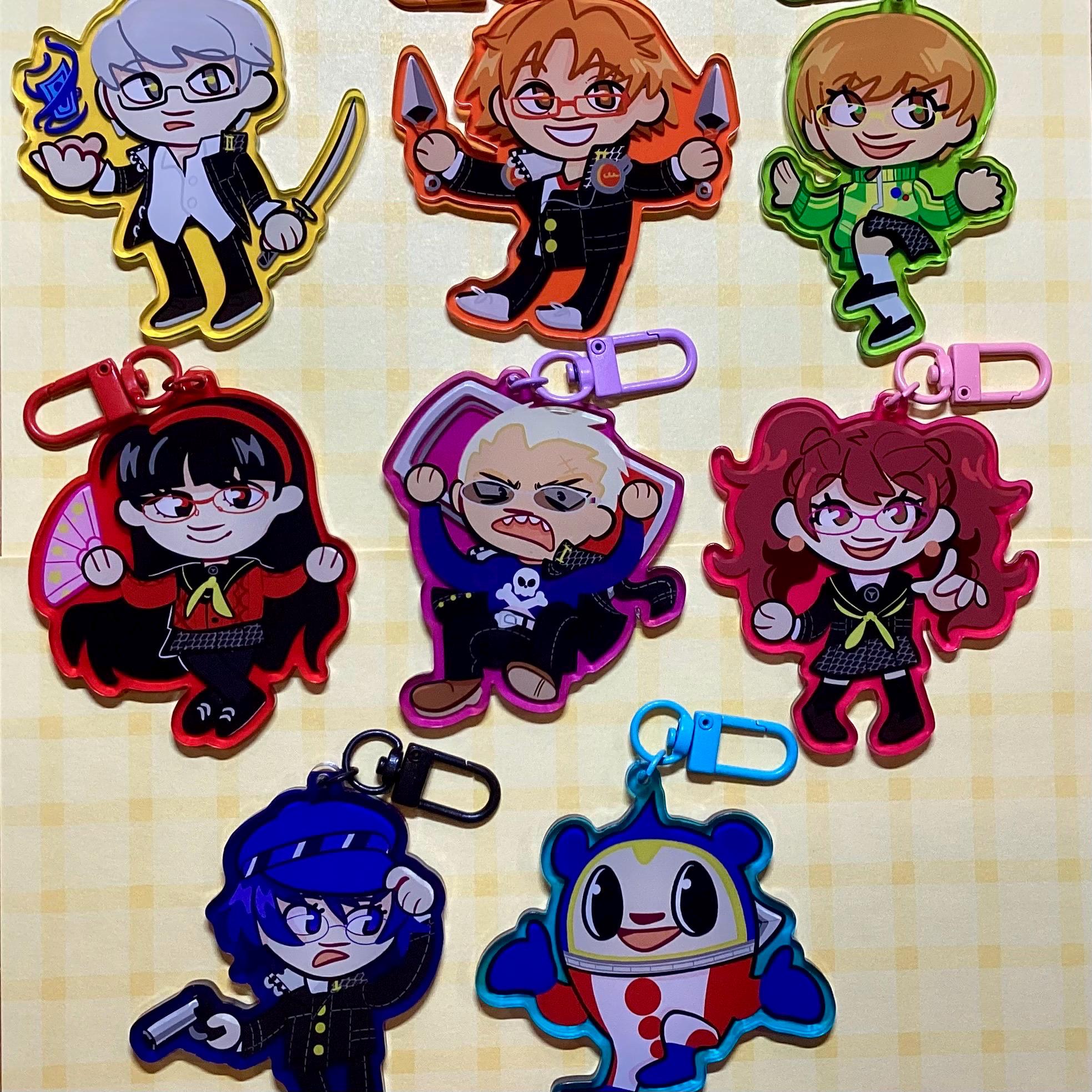 Persona 4 Rise Keychain - Etsy