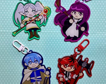 Frieren double sided keychains