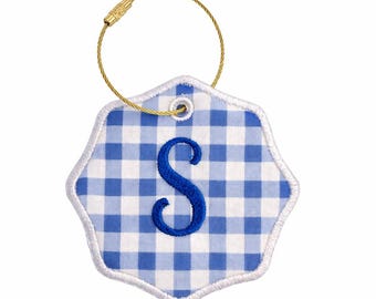 Monogram taslabel