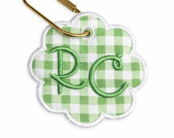 Monogram taslabel