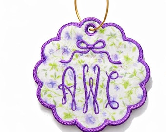 Monogram taslabel