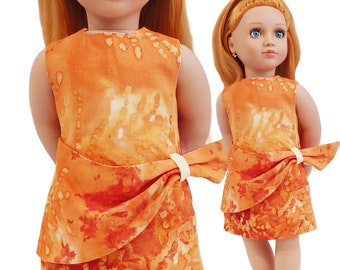 Sarong Style Dress for American Girl & Our Generation Dolls