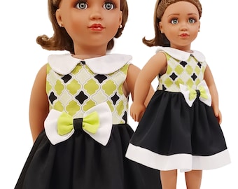 18 Inch Doll Fashion Dress for American Girl and Our Generation Dolls
