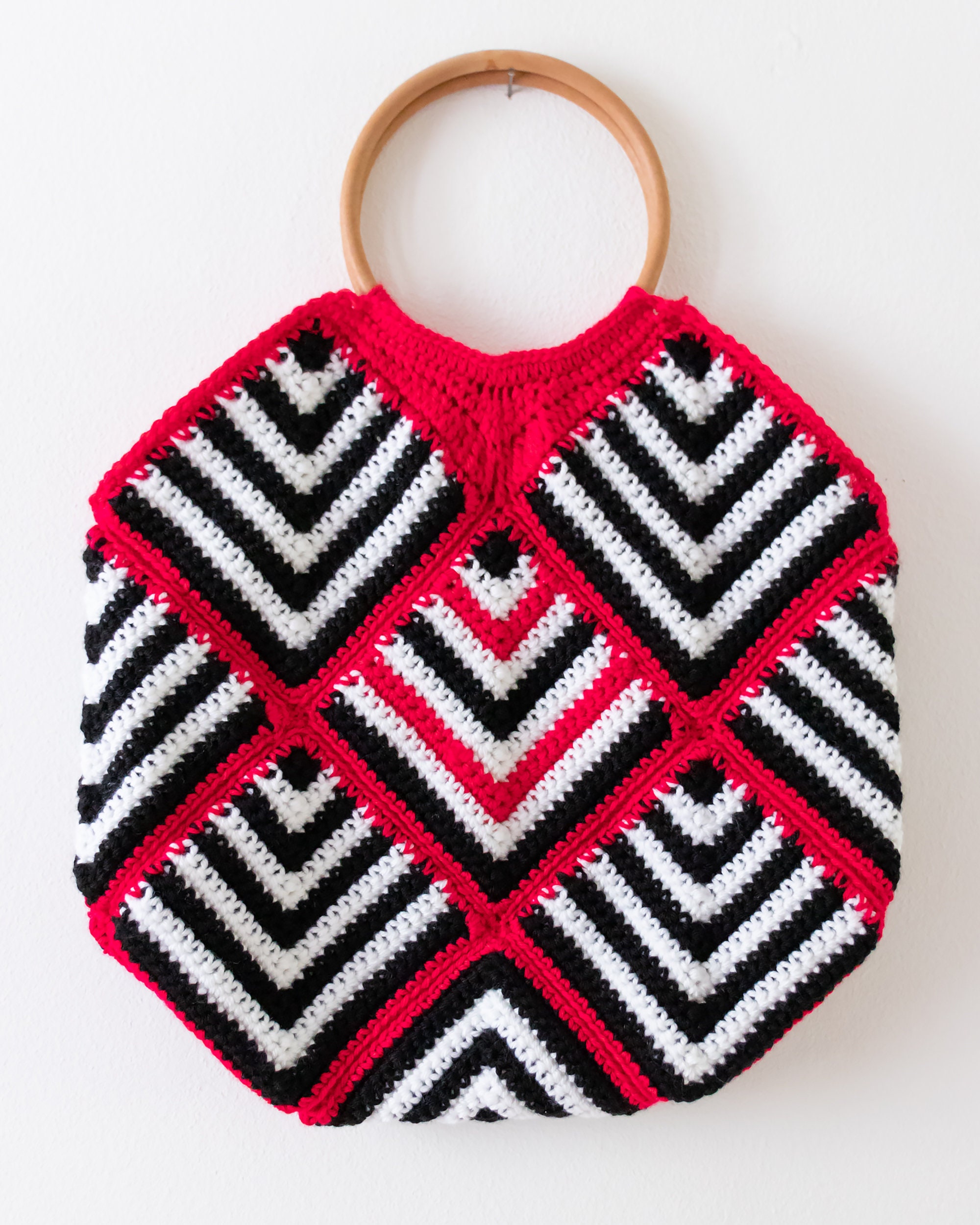Crochet Bag Pattern Pink Diesel Bag