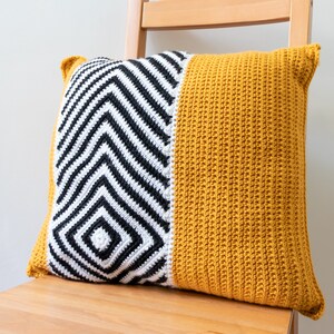 Crochet Cushion Pattern Sargasso Cushion PDF crochet pillow pattern image 4