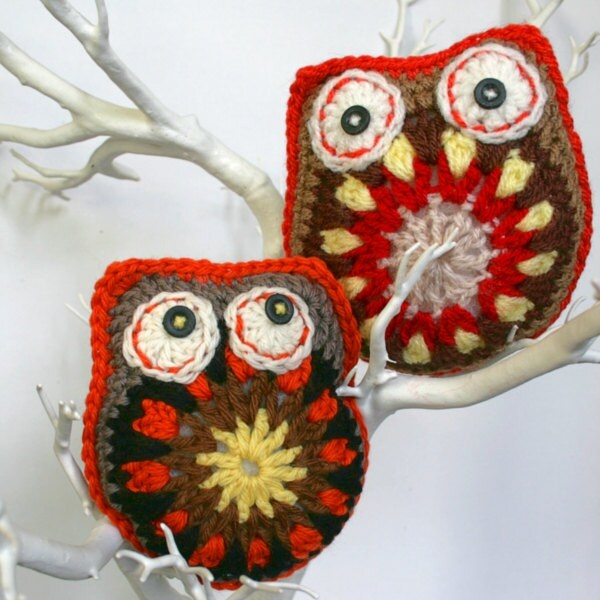 Crochet Owl Pattern - Owl Plush Soft Toy - crochet toy pattern