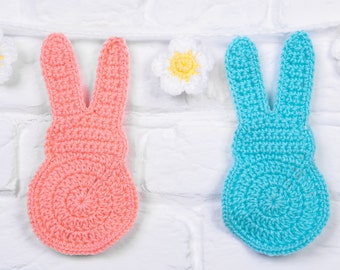 Crochet Bunting Pattern - Easter Bunny Bunting - PDF digital download