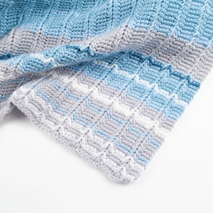 Crochet Blanket Pattern - Temperature Blanket - Crochet Afghan Pattern PDF