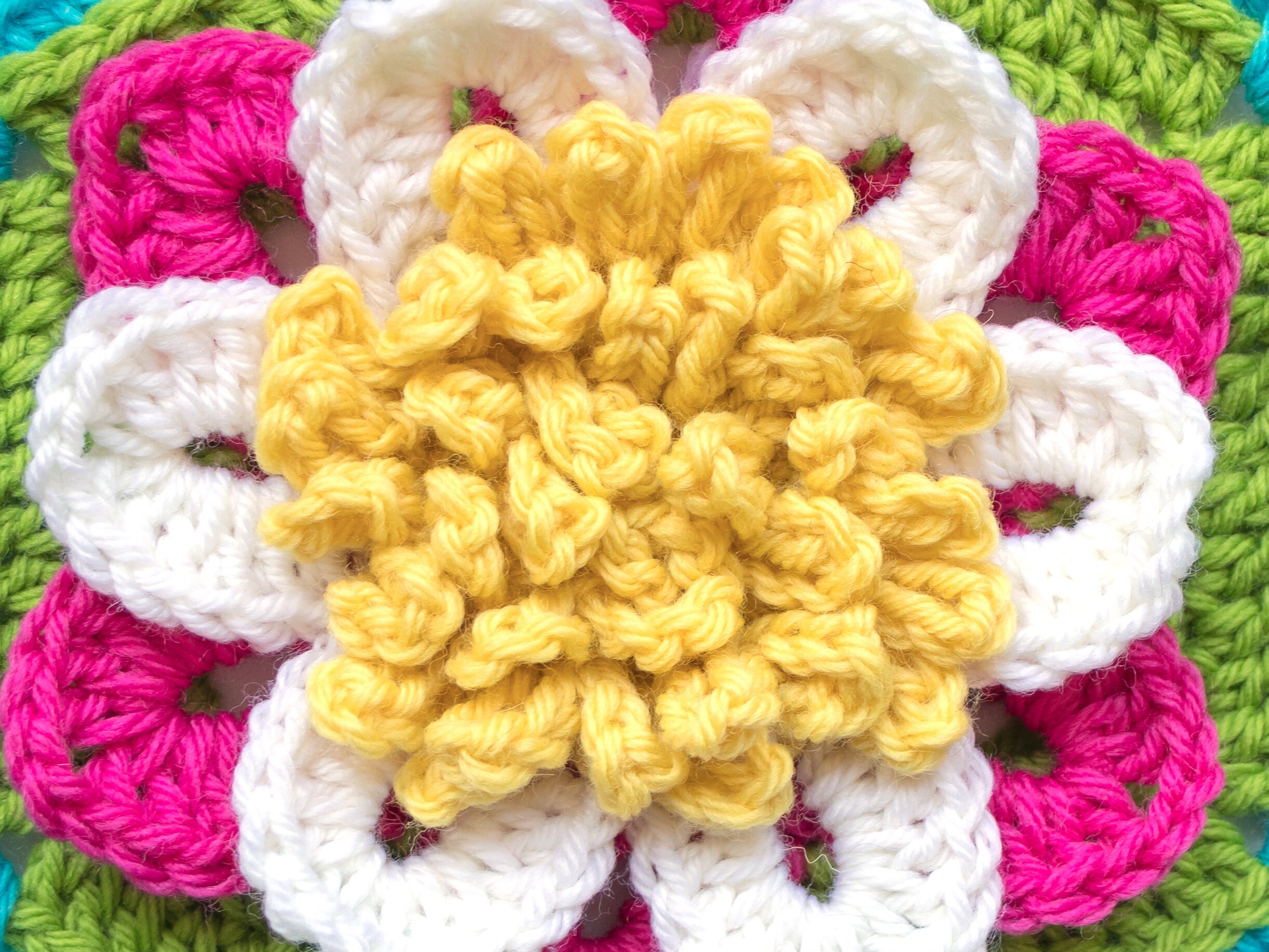 Crochet Pattern Water Lily Hexagon PDF Crochet Hexagon Etsy