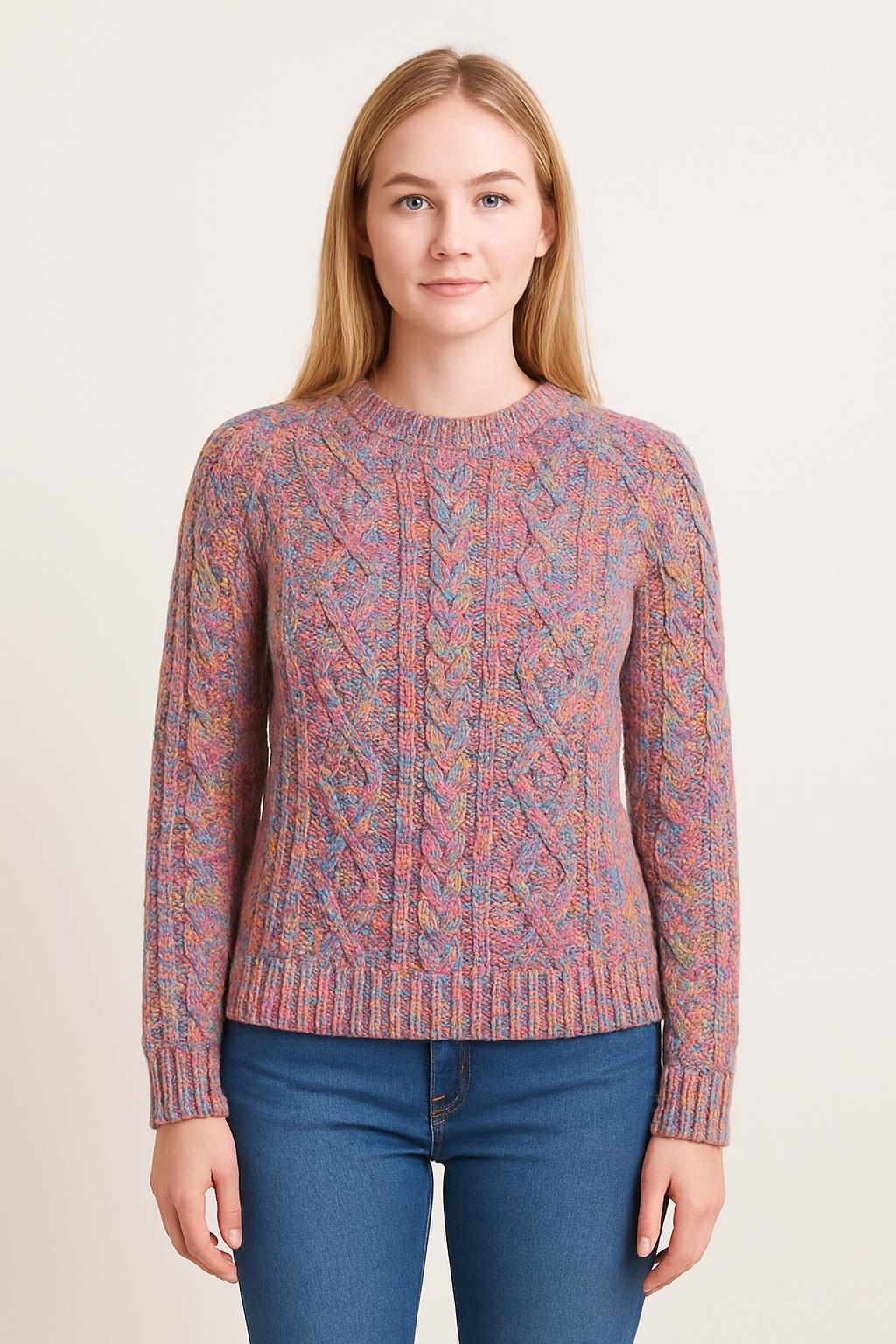 トップス \"OLD GAP\" rainbow nep wool knit gap the coziest sweetest gap rainbow striped sweater. | Depop