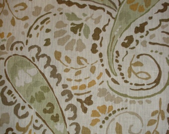 1.66 yds~Kravet fabric~ Thom Filicia fabric~~Tousey color Quarry~100/% Linen~54W