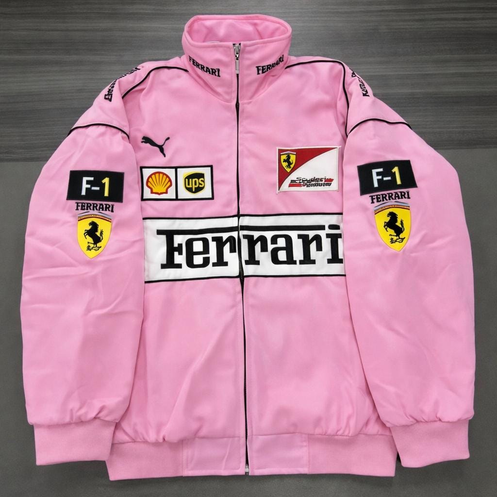 Ferrari jacket pink - Etsy 日本