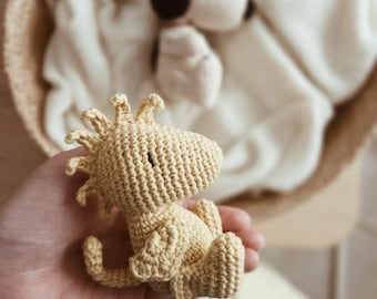 Bird Amigurumi Crochet Pattern: the dreamy little bird (English and Portuguese)