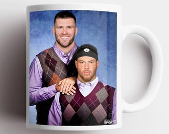 T.J. Watt & Alex Highsmith Parody Mug, Pittsburgh Steelers, Funny Football Gift