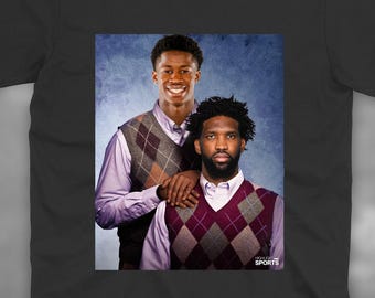 Joel Embiid & VJ Edgecombe Shirt | Funny 76ers Shirt | Philadelphia Basketball Tee | Step Brothers Parody | Sixers Fan Gift