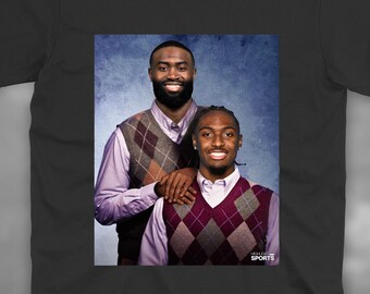 Jaylen Brown & Tyrese Maxey Shirt | Funny 76ers Shirt | Philadelphia Basketball Tee | Step Brothers Parody | Sixers Fan Gift