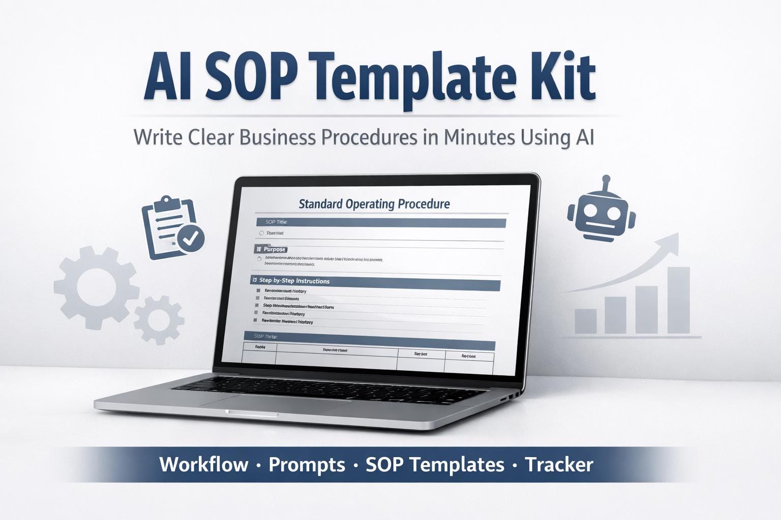 AI SOP Template Kit | Write Business Procedures Fast Using AI ...