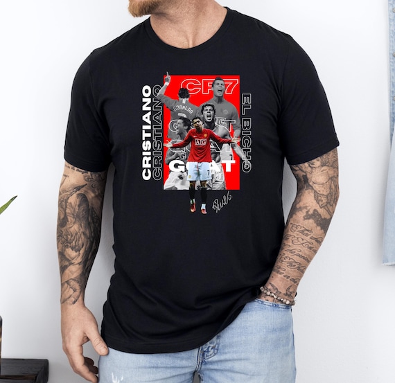 Cristiano Ronaldo T-shirt, Ronaldo Fan Apparel Tee, Cr7 T-shirt,  7 CR7 Cristiano Ronaldo Tee, Ronaldo Youth T-shirt, Soccer Star T-shirt