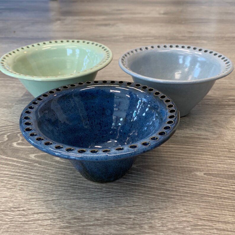 Earring bowl jewelry organizer handmade pottery dorm Etsy