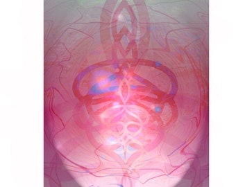 Guheshwari - diosa de la iniciación de las mujeres, impresión del giclee