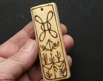 Sanación con espíritus de árboles: Colgante de ginkgo (2)