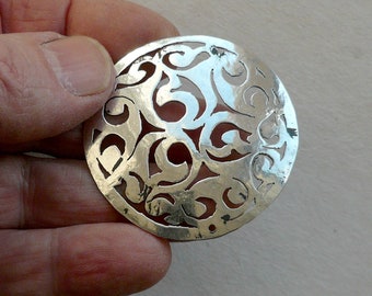 Celtic Foliate Triskele, Pendant for Ceremony and Meditation.