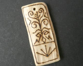 Spindle Wood  'Self-Integration'  (pendant 303)
