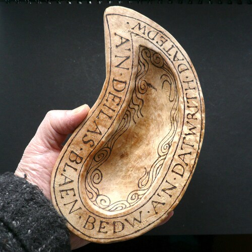 Welsh Poem Bowl: 'Taliesin - shops The Spirit of Birch' (2)
