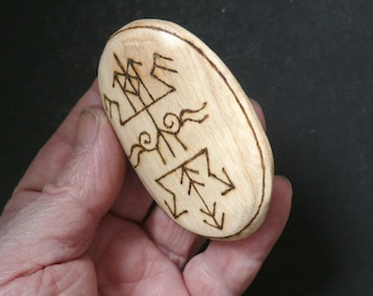 Elocuencia y sabiduría, espíritu de fresno. (Talismán de bolsillo 300)