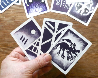 Oráculo de Arte Celta. AWEN. Intuición e inspiración del arte celta antiguo. Un conjunto de mazo de cartas y libro.