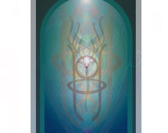 Impresión Original - Tree Mandala of Transcendence