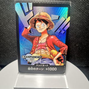 One Piece Luffy Championship - Etsy
