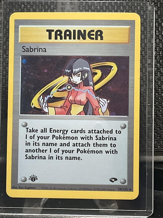 Sabrina Trainer Proxy Card – Vintage Gym Challenge Style