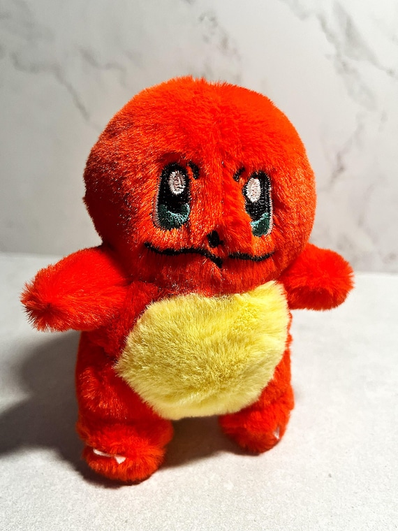 Handmade Charmander Plush Keychain – Mini Pokémon‑Inspired Plush