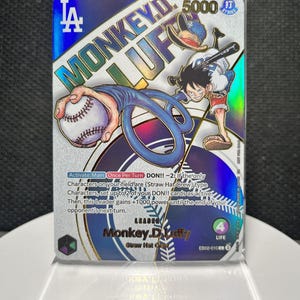 Dodgers One Piece Card - Etsy
